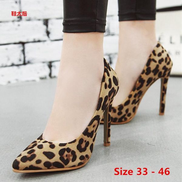 

dress shoes stiletto women pumps high heel party wedding concise office lady heels small big size 33 - 46, Black