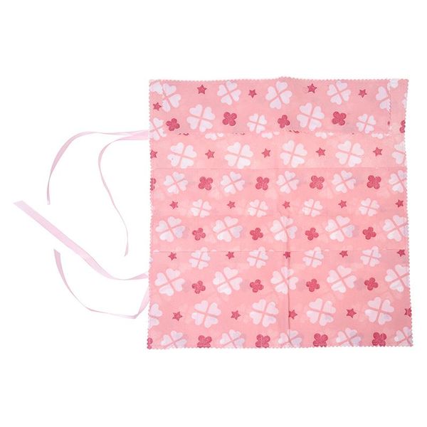 

storage bags 22 slots circular knitting crochet needle hook organizer bag holder case pouch flower print