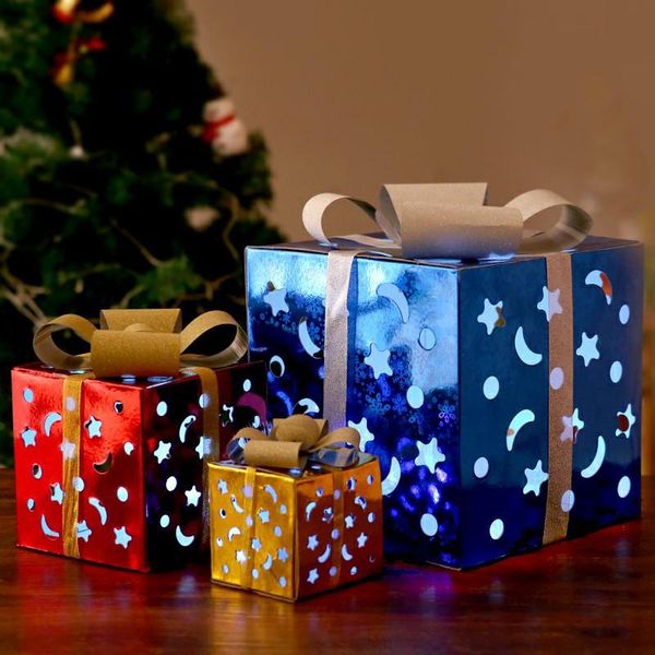 

gift wrap surprise box diy handmade snowflake star for valentine christmas boxes
