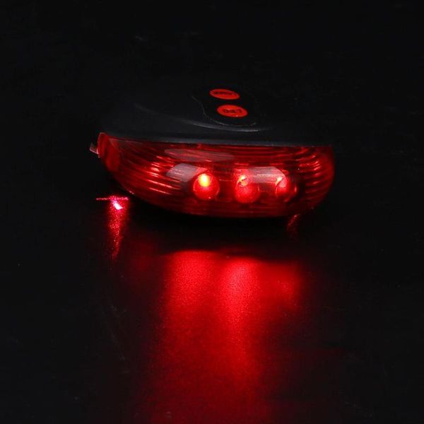 

bike tail light 7 modes warning laser lamp flashing led cycling rear bicycle back super bright safety lights