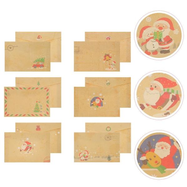 

greeting cards 24pcs xmas kraft vintage invitation envelope wedding birthday party