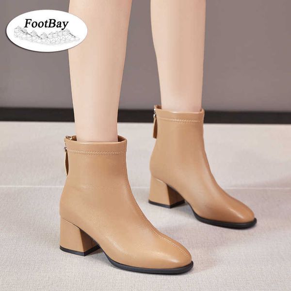 Mode Luxus Frauen Herbst Stiefel Natürliche Leder Größe 11 Beige Leder Plüsch Warme Winter Stiefeletten Große Größe Schuhe 2021 y1018