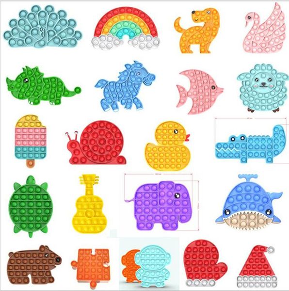 

fidget toys push bubble sensorys autism special needs stress reliever it squeeze sensory toy for kids family