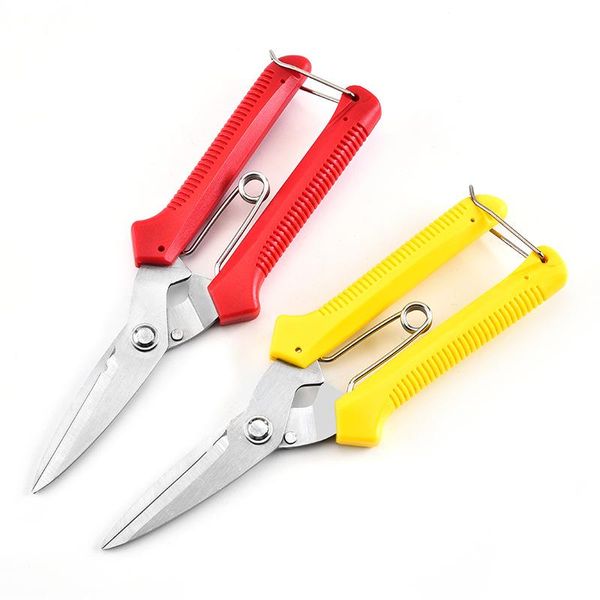 Forbici da giardino per la casa Sharply Multi Colors Branch Scissor Red Yellow Prevent Slip Handle Cesoie per potatura Vendita calda