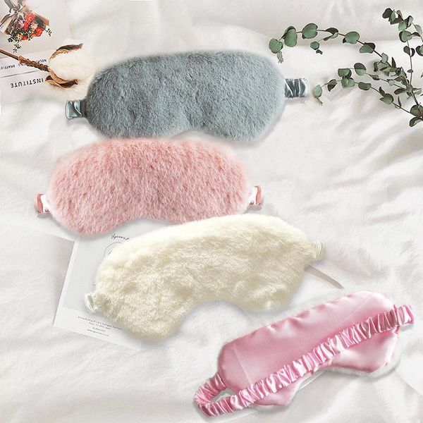 

plush breathable eyepatch lovely cute soft eye masks children cover for birthday party favors gifts favor