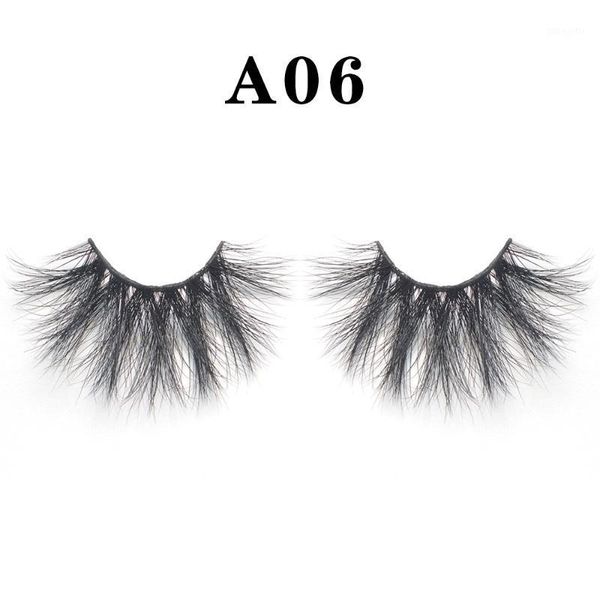 

mink false eyelashes 25mm lashes handcrafted full volume dramatic luxury 8d1