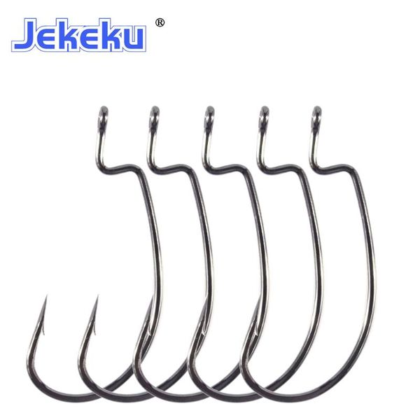 

bag sharp fishing hook 1# 1/0 2/0 3/0 4/0 5/0 soft worm bait lead tackle hooks