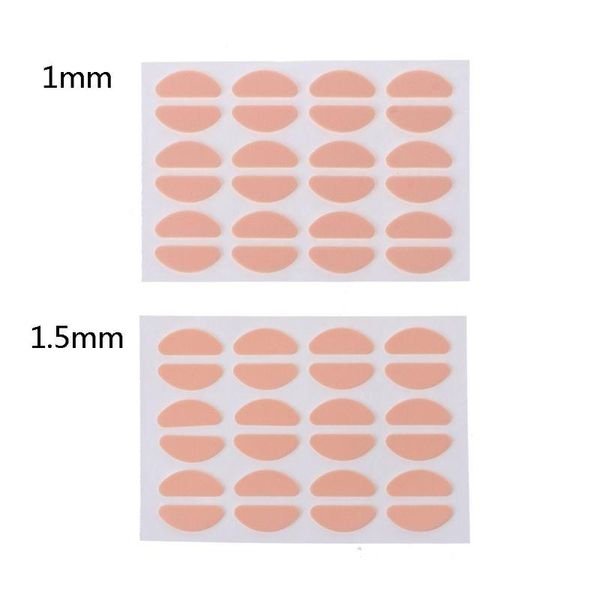 

sunglasses frames 12 pair soft foam nose pad invisible skin color glasses holder pads anti-slip anti makeup eyeglass ju30 21, Silver