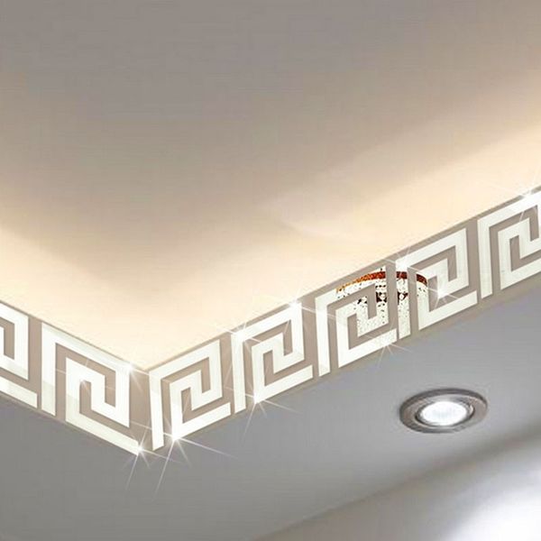 

wall stickers puzzle labyrinth acrylic mirror walls decal art sticker home decor