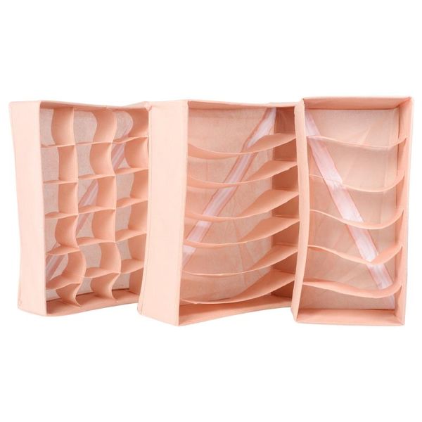

storage drawers 3pcs dormitory underwear boxes sock cases underpants organizers )