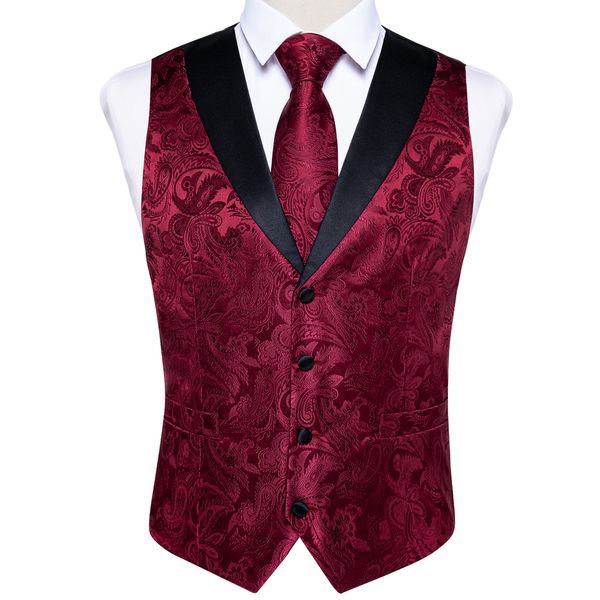 

men's vt tie red ribbon suit, wedding, banquet, busins and formal tie suit., Black;white