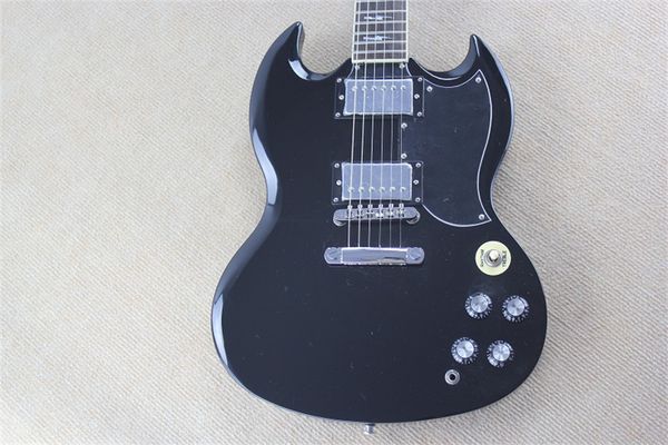 

flyoung sg electric guitar black body rosewood fingerboard lightning products on sale