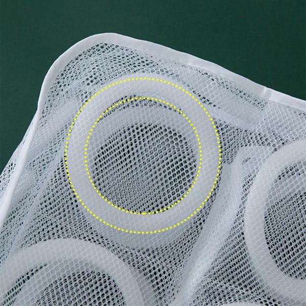 

laundry bags 1pcs shoes washing hanging bag dry sneaker mesh home using clothes net protect wash