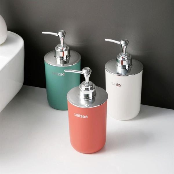 

liquid soap dispenser press type cosmetics bottles bathroom hand sanitizer storage containers shampoo body lotion box