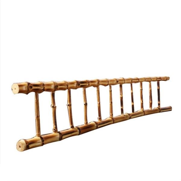 

hooks & rails miniature ladder mini wooden bamboo for fairy garden dollhouse landscape yard decoration