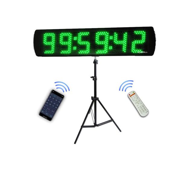

timers ganxin 6 digit app control interval timer led countdown with tripod