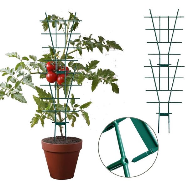 

climbing plant support cage plastic combined flowers trellis tomato vine rack potted frame other garden supplies