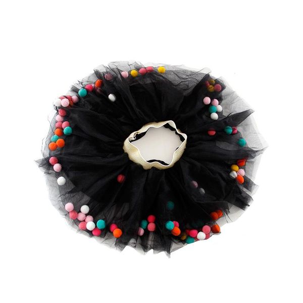 

skirts cute children skirt 1-9t kids girls lovely hairball design elastic mesh tutu short performance