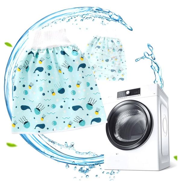 

kids skirt floral print high waist diaper pants for girls and boys /l skirts, Blue