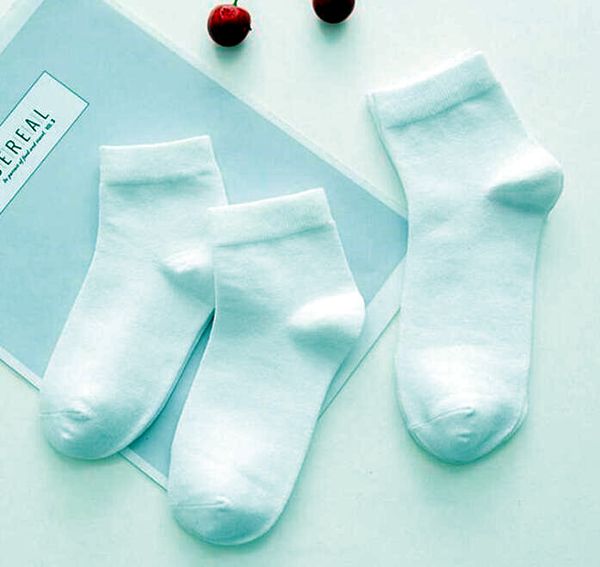 

5-4spring and summer all cotton men's socks middle tube four seasons solid color business boys' cotton socks men's socks cust, Black