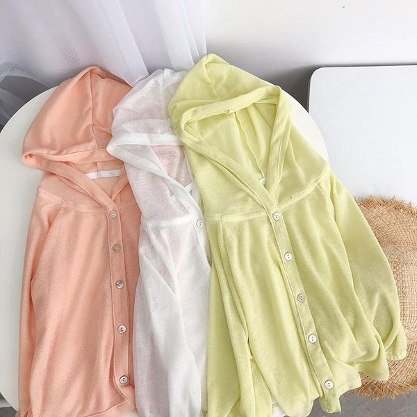 

baby girls jackets spring summer children's thin hooded sun protection cardigan casual soft buttons coats for girl kids clothing, Blue;gray
