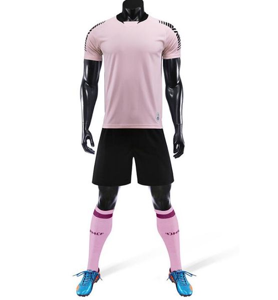 

f15 hight quality soccer jersey breathable football shirt men sports kits blue and yellow maillot de foot, Black