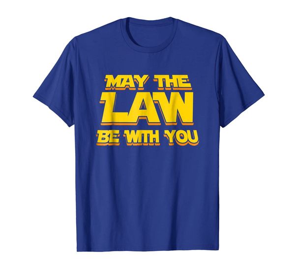 

may the law be with you funny new lawyer attorney t-shirt, White;black