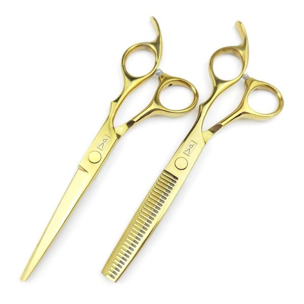 

hair scissors hairdressing 6.0 japan barber golden professional products for hairdressers