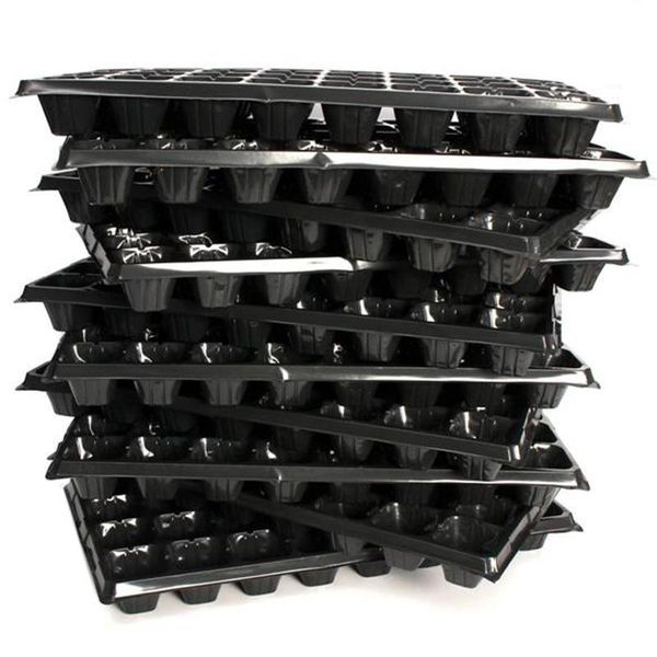 

planters & pots 10pcs/pack of 32 hole seedling tray extra strength seed germination plant flower pot nursery growth box propagation