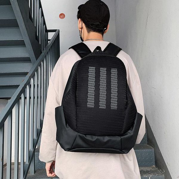 Mochila grande nylon homens para mulheres adolescente sacos de escola meninas meninos estilo universitário estudante 2021