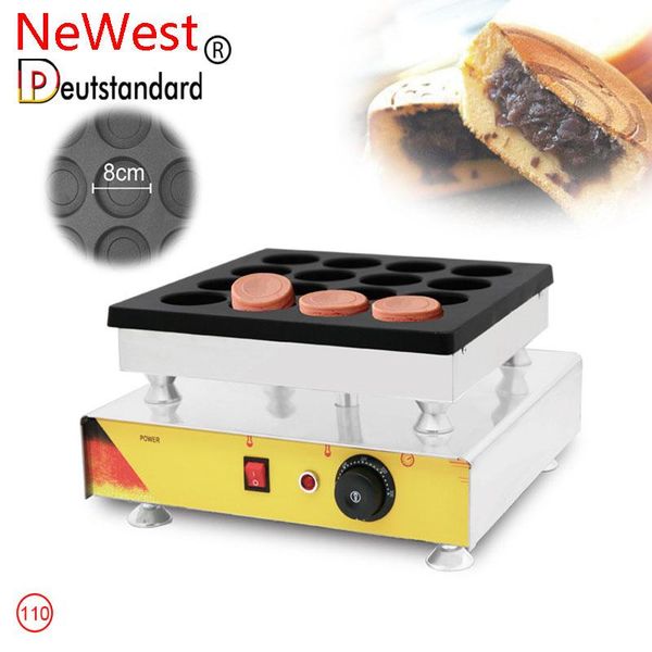 

bread makers taiwan red bean cake wheel machine 16 hole egg burger commercial