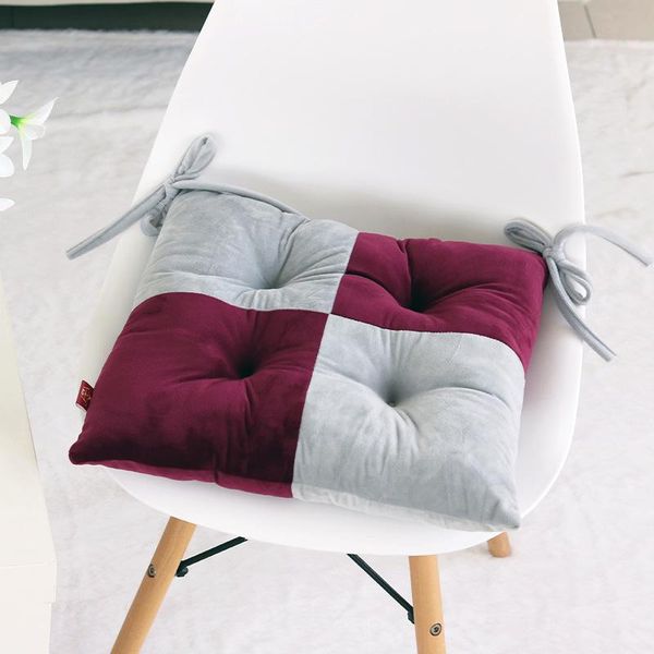 

cushion/decorative pillow thicken chair seat cushions student pad square lattice mat for home office school mattress