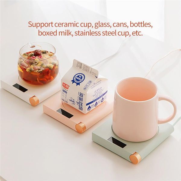 

mats & pads mini portable heater for cup warmer usb coffee car tea maker water milk pad electric plate mug