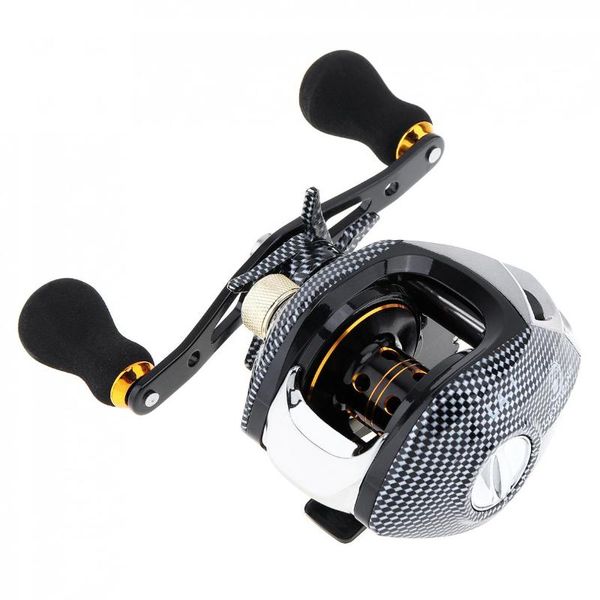 

12+1bb fishing baitcasting reel snake grain 215g magnetic brake max drag 8kg / 17.6lb with right left hand reels