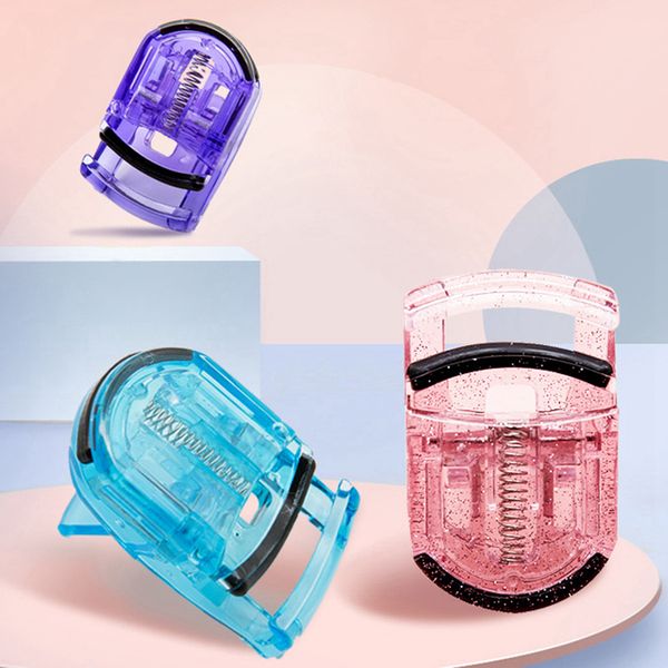 

mini eyelash curler portable eye lashes curling clip cosmetic lasting shaping makeup tool accessories eyelash tools clip rizador de pestanas