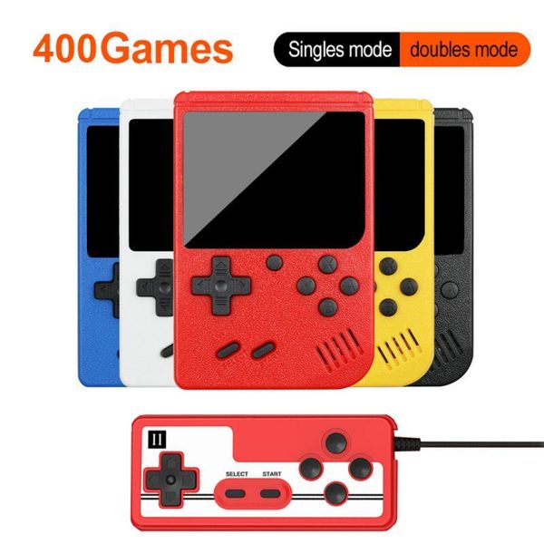 

retro draagbare mini handheld 3.0inch kleuren lcd kids gift player ingebouwde in 400 games controllers & joysticks game