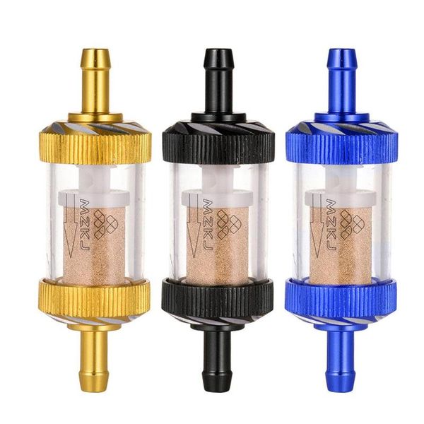 

parts universal motorcycle gas fuel filter scooter 8mm oil dirt bike quad aluminum alloy