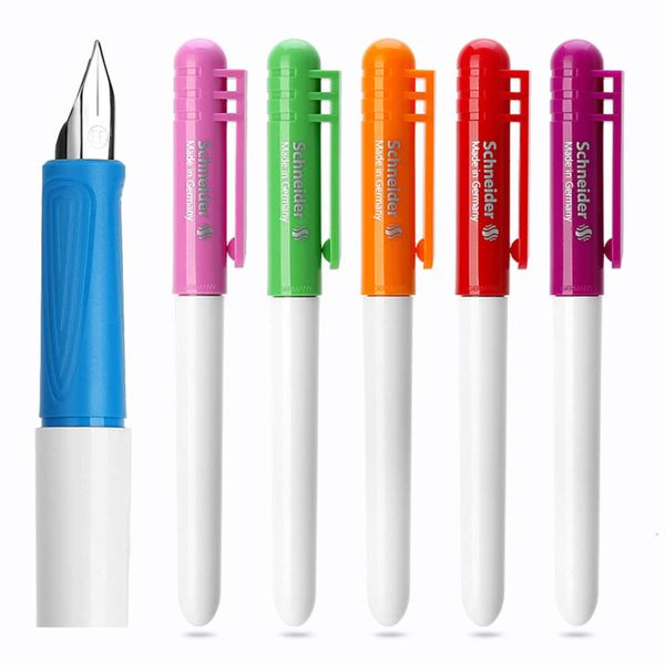 

the pen schneider bk401 resin holder with iridium ef nib children's writing pen