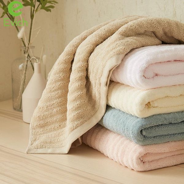

towel evich absorbent soft and comfortable non-lint bath pure cotton wavy jy165