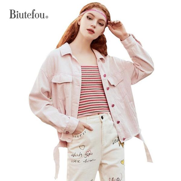 

women's jackets 2021 spring and summer pink jacket fashion carton print ins women, Black;brown