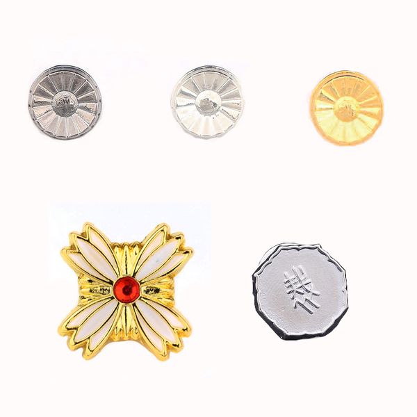 

rj 20pcs/lot fashion ace attorney badge brooch the lawyer prosecutor judge metal brooches men women broche gift, Gray