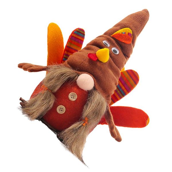 

party favor 1pc thanksgiving gnomes decoration glowing turkey doll lovely desktop
