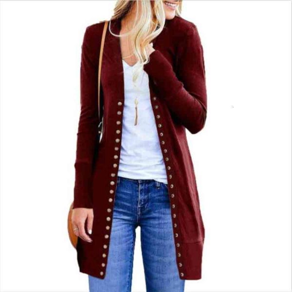 

women plus size autumn long cardigan sweater coat winter clothes women ladies long sleeve slim knitted cardigan outwear, White;black