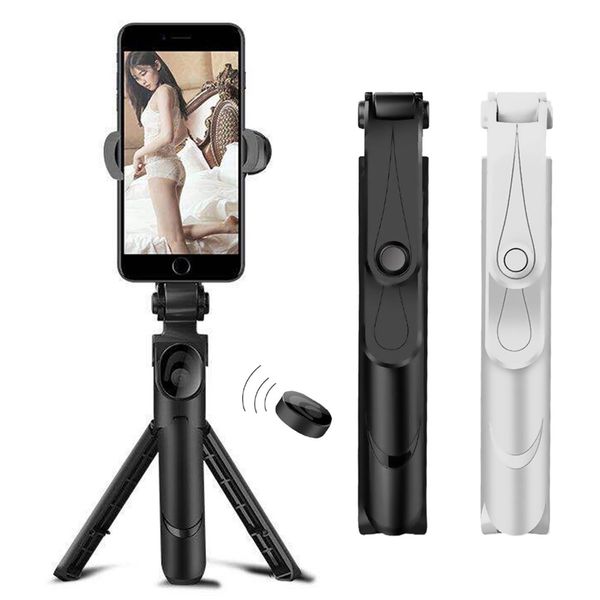 Kablosuz Bluetooth uyumlu selfie stick mini tripod monopod ios android mobil selfie sopa için