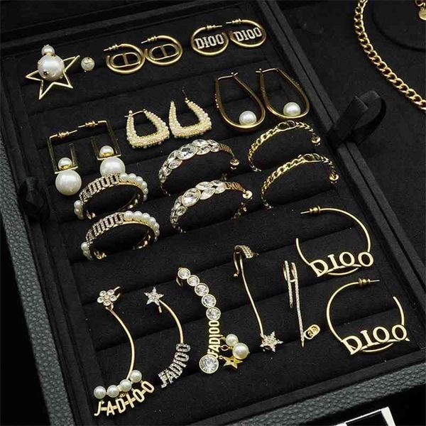 

75%off outlet onlinenew pearl earrings five pointed star ear clip, Silver