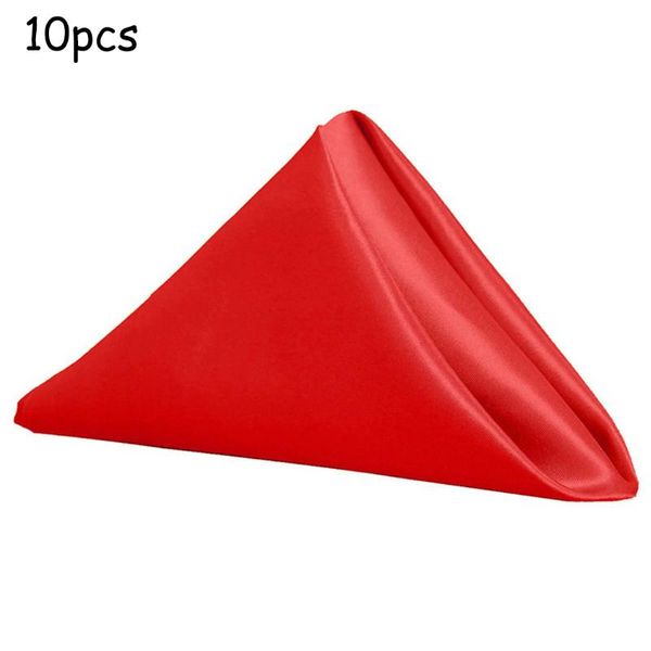 

table napkin plain napkins polyester wedding cloth linen fabric 6 colours square