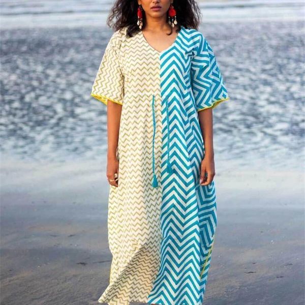 

women's swimsuits pareo large size beach dress tunic saida de praia feminino 2021 swimwear cape sun yellow and blue wavy stripes, White;black
