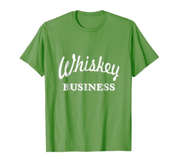 

whiskey business vintage drinking graphic t-shirt, White;black