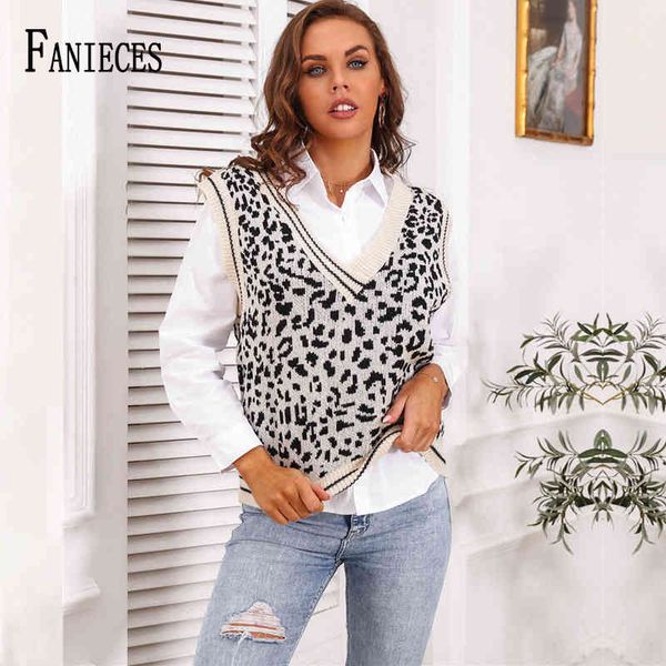 

knitting sweater vest women sleeveless v-neck soild autumn spring korean loose wild casual pink knitted women's jumper 210520, White;black