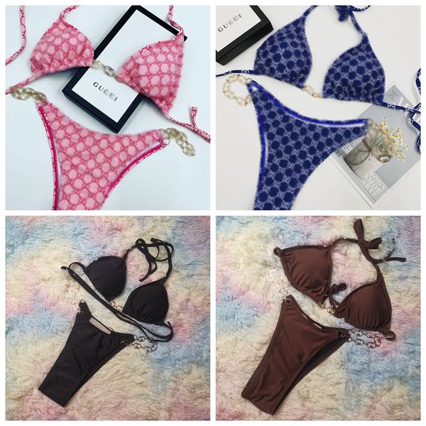 

g thong bikini swimsuit triangle brazilian bathing suit summer beachwear bandage micro swimwear women